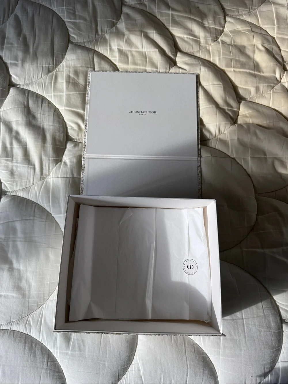 Dior Gift Box - Ivory and Gold
